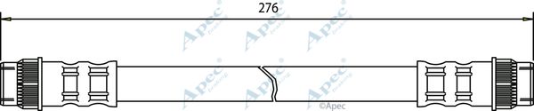 APEC BRAKING Тормозной шланг HOS3457